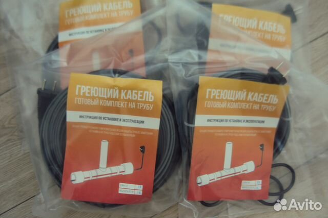 Греющая секция для обогрева труб 2,0 м Греющая секция для обогрева труб 2,0 м