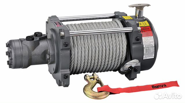 Гидравлическая лебедка Runva 15000 lbs 6800 кг Гидравлическая лебедка Runva 15000 lbs 6800 кг