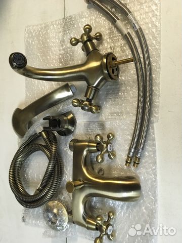 Комплект смесителей Новый Бронза
