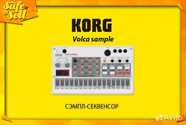 Korg volca sample (Новый, гарантия)