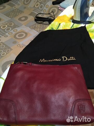 Сумка клатч massimo dutti новая