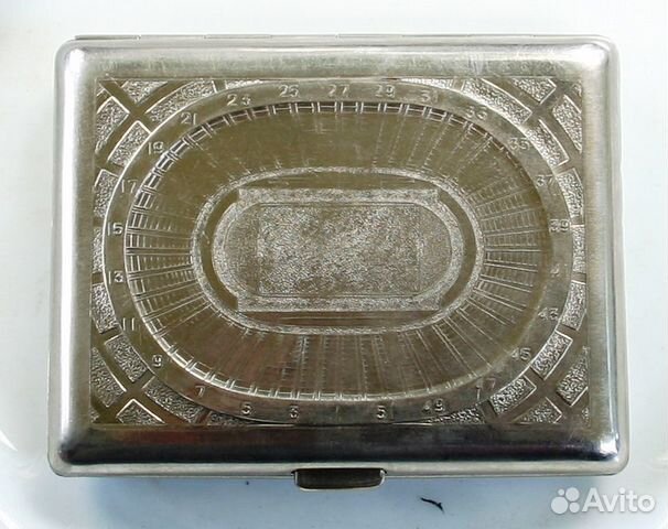 Портсигар фк зенит стадион имени Кирова 1952 г RAR Портсигар фк зенит стадион имени Кирова 1952 г RAR