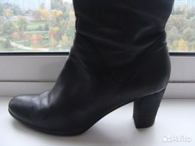 Сапоги осенние экко 38 размер