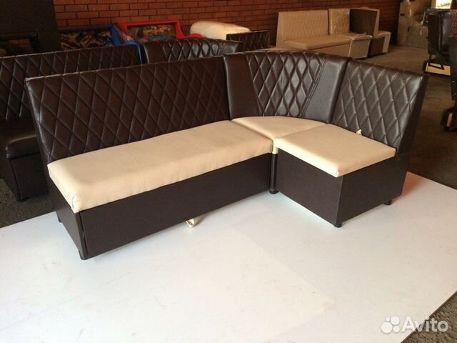 Кухонный угловой диван, со спальным местом