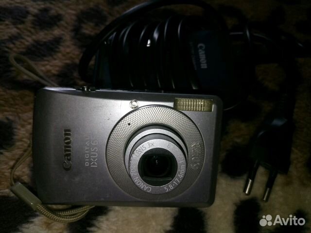 Компактный фотоаппарат Canon Digital ixus 65