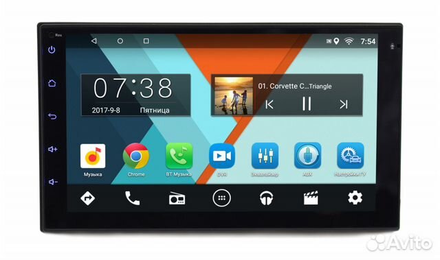 Универсальная магнитола Android Wide Media MT7001