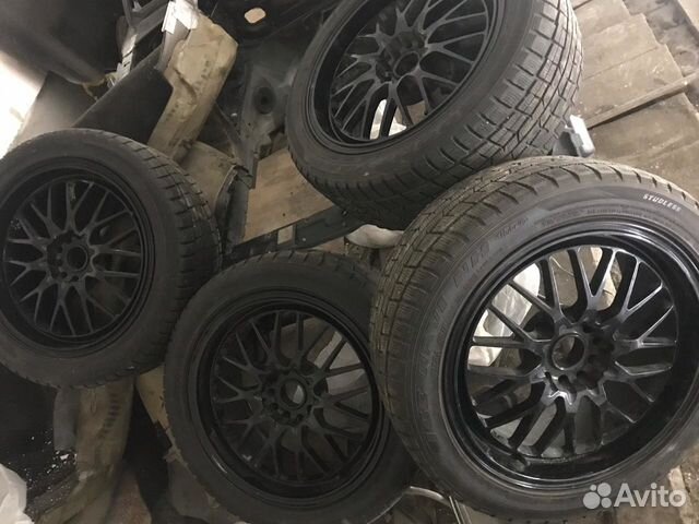 Колеса (диски и резина) зимние на BMW. 5*120