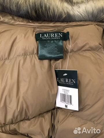 Пуховик женский Ralph Lauren новый Пуховик женский Ralph Lauren новый