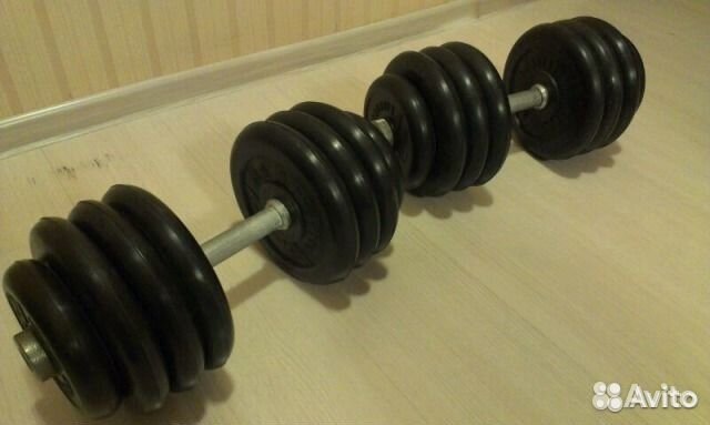 Гантели MB Barbell 39кг