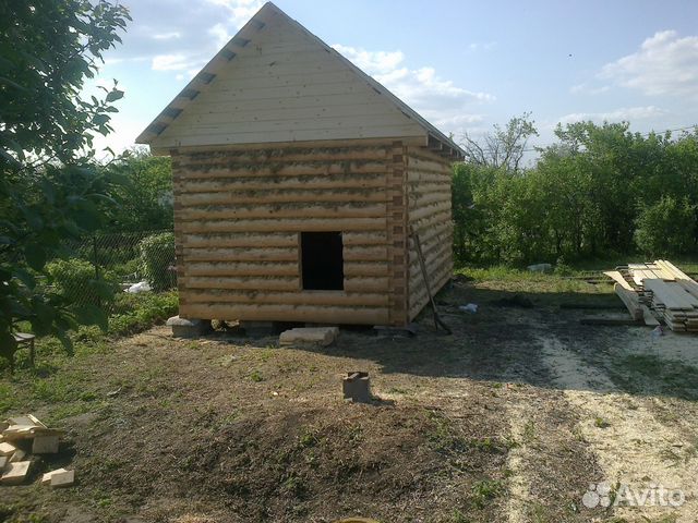 Сруб бани - 4x5 м Сруб бани - 4x5 м