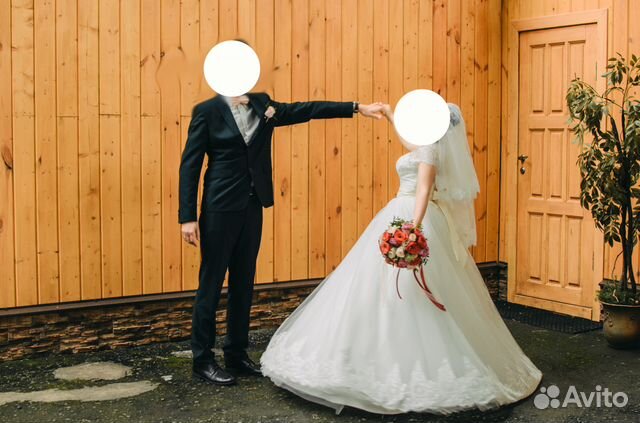 Свадебное платье в идеальном состоянии