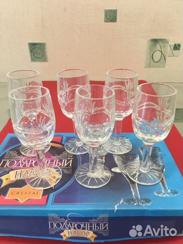Рюмки хрустальные