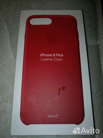 iPhone 8 plus Leather Case