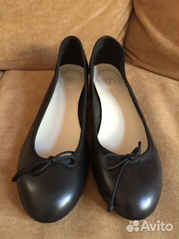 Новые кожаные туфли р. 39,5
