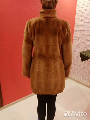 Шуба стриженная норка