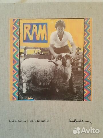 Paul McCartney RAM Delux edition 4 CD+DVD, Япония