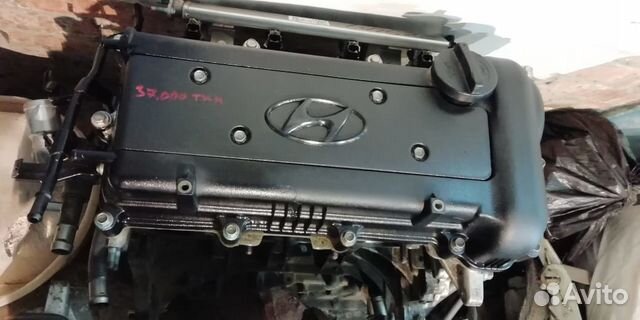 Kia Rio Hyundai solaris G4FA G4FC двигатель