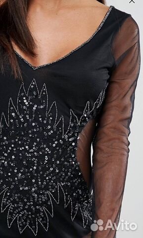 Полупрозрачное платье макси Boohoo Boutique