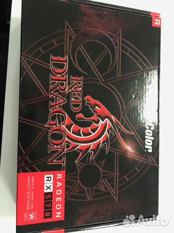 2 Видеокарты PowerColor AMD Radeon RX 570 8Gb