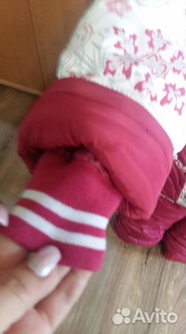 Комбинезон теплый для девочки 3 в 1