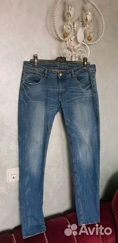 Джинсы стрейч синие Zara Джинсы стрейч синие Zara