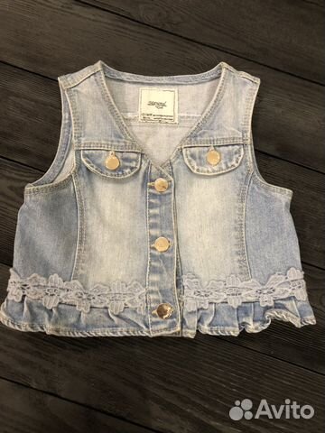 Джинсовая жилетка Mayoral на возраст 1-2 года