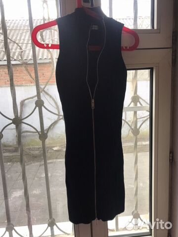 Платье мини чёрное Zara