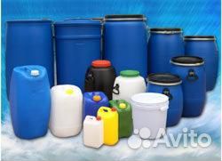 Пластиковые канистры, бочки, ведра