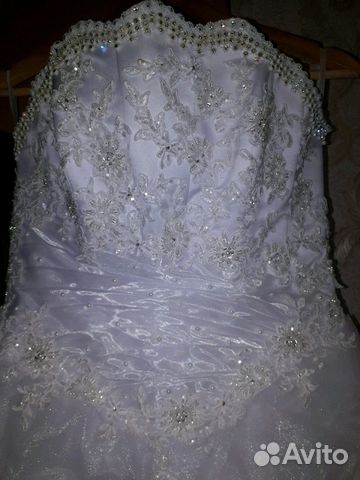 Свадебное платье р.44-46