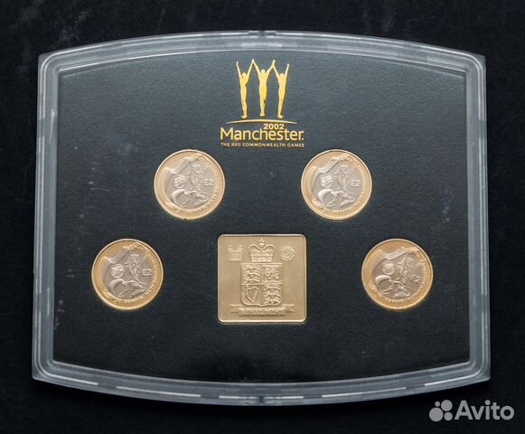 Набор монет Игры Содружества 2002 Манчестер