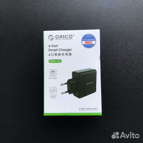 Зарядное устройство Orico 5V 2.4A два порта