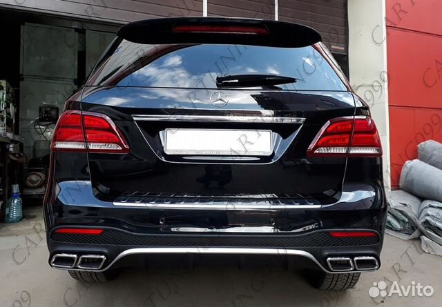 Диффузор и насадки 6.3 AMG Mercedes GLE Диффузор и насадки 6.3 AMG Mercedes GLE