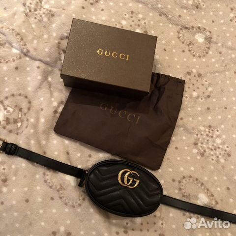 Новая поясная сумочка Gucci (кожа ) Новая поясная сумочка Gucci (кожа )