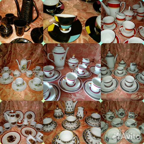 Сервизы кофейные Польша, гдр, Рига, Китай Сервизы кофейные Польша, гдр, Рига, Китай