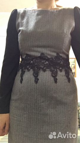 Платье, 44-46, Италия. Одето 1 раз. Состояние ново