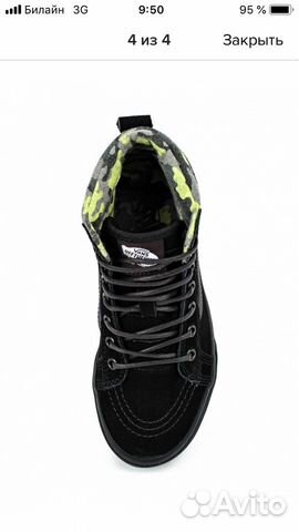 Детские высокие кеды Vans (оригинал) Детские высокие кеды Vans (оригинал)