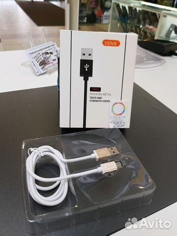 Кабель vidvie 1M micro USB