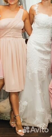 Платье на одно плечо ASOS petite wedding