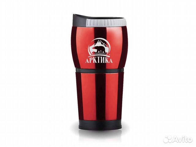Термокружка Арктика 807-400 с крышкой, 0.4 л