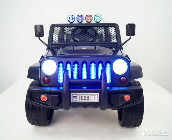 Детский электромобиль Jeep T008TT 4*4 полноприводн Детский электромобиль Jeep T008TT 4*4 полноприводн