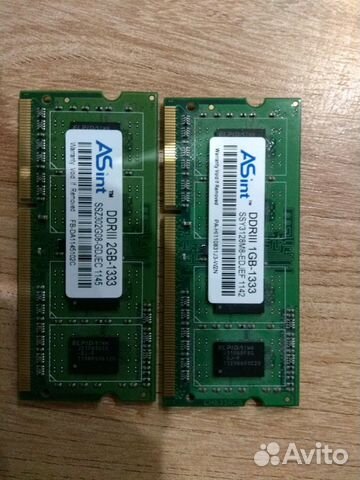 Оперативная память DDR3 3GB
