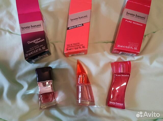 Bruno Banani Dangerous/ Absolute/ Pure Woman 20мл