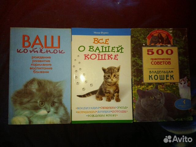 Книги о кошках Книги о кошках