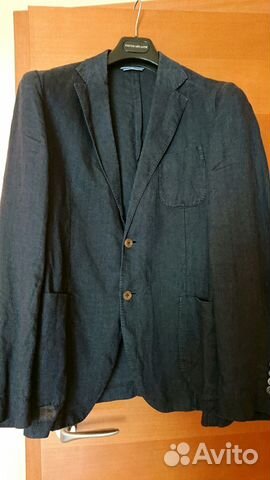 Пиджак мужской Massimo Dutti, лен, размер 54 Пиджак мужской Massimo Dutti, лен, размер 54