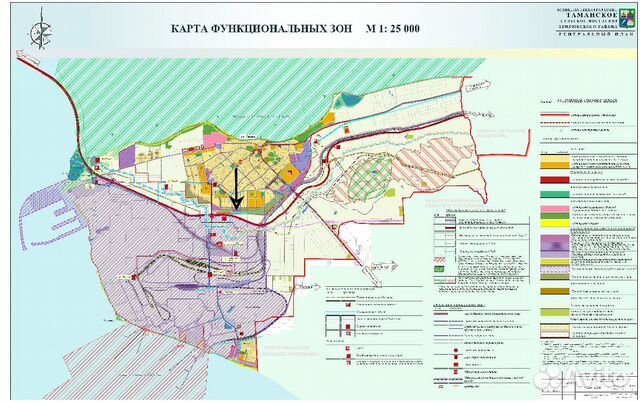 Кадастровая карта тамани