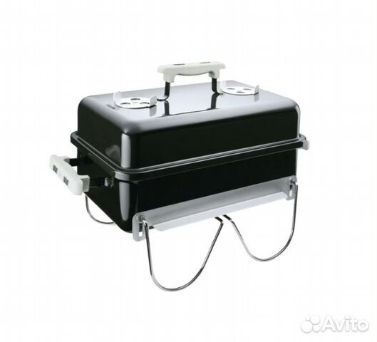 Угольный гриль Weber Go-Anywhere, черный