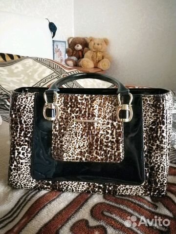 Новая сумка нат. кожа, нат. лак