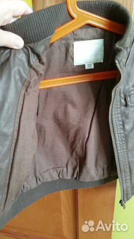 Куртка кожаная Vertbaudet для мальчика на 2-3 года Куртка кожаная Vertbaudet для мальчика на 2-3 года