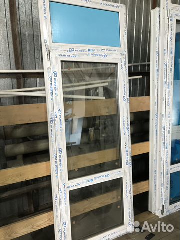 Готовое пластиковое окна Plafen 740*2050