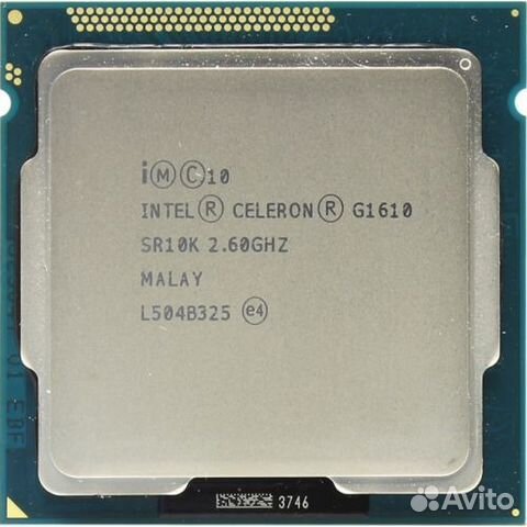 Процессор Intel Celeron G1610